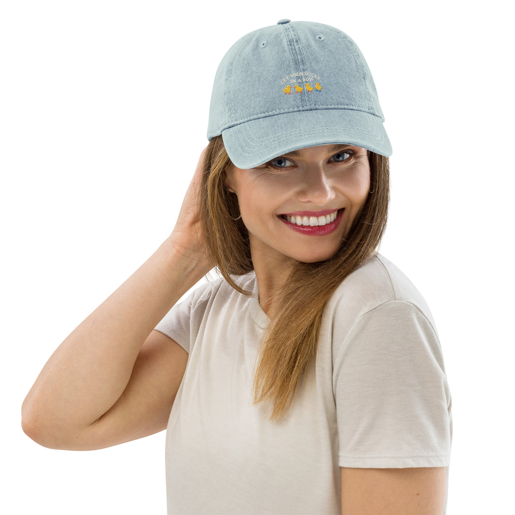 Human Static Co. Get Your Ducks in a Row Denim Dad Cap