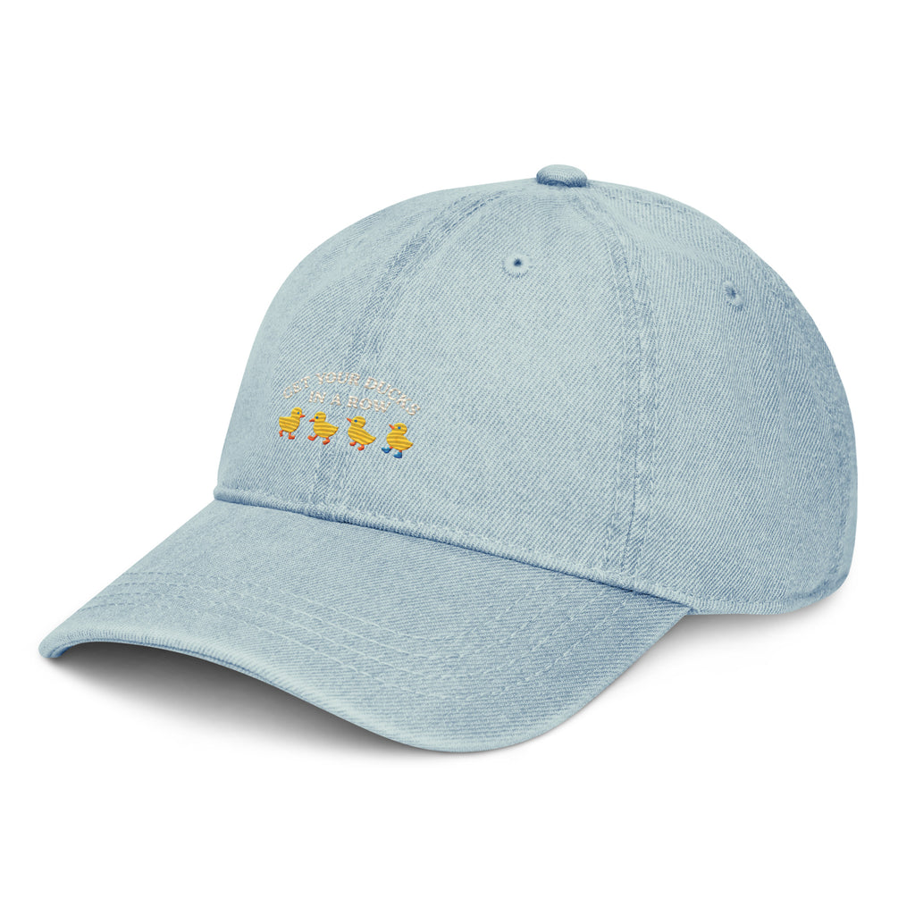 Human Static Co. Get Your Ducks in a Row Denim Dad Cap