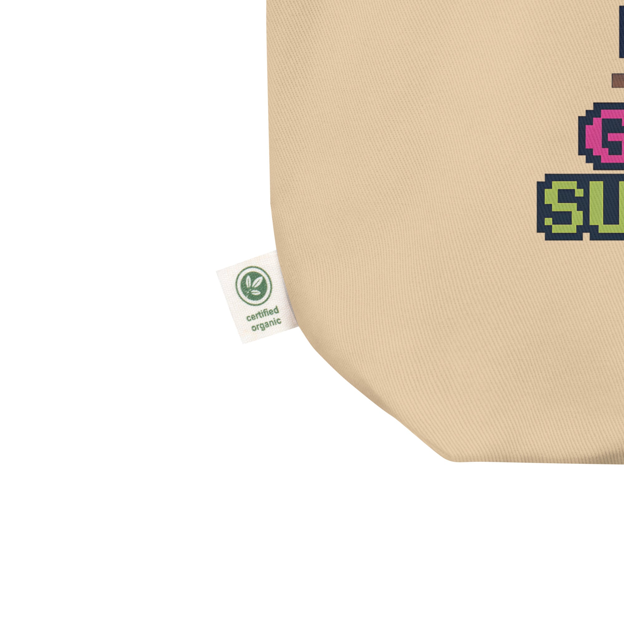 Human Static Co. Glitchy & Sustainable Wizard Eco Tote Bag