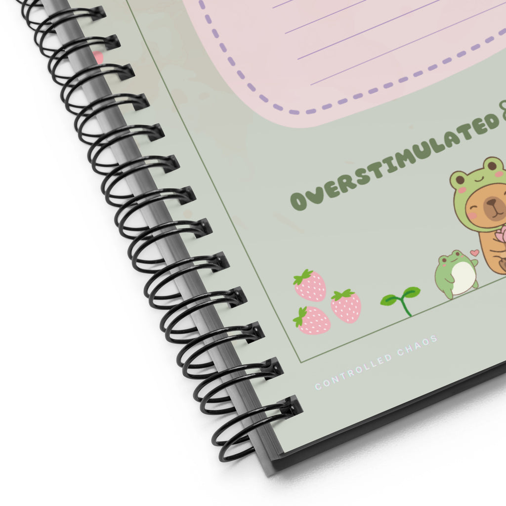 Human Static Co. Froggy Notes Spiral Notebook