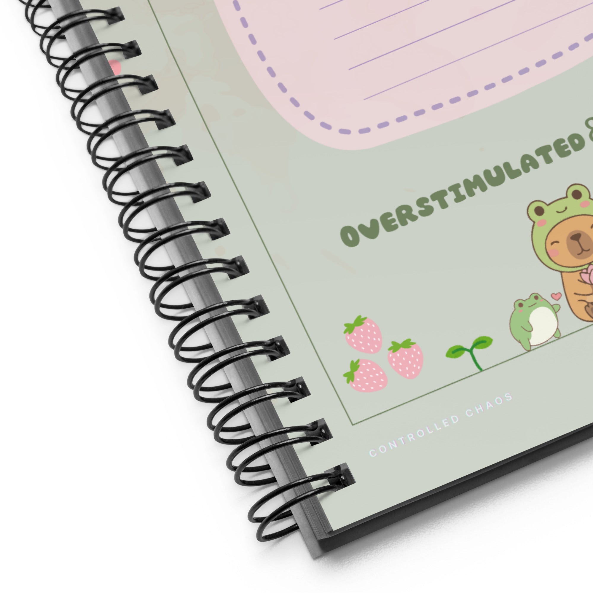 Human Static Co. Froggy Notes Spiral Notebook